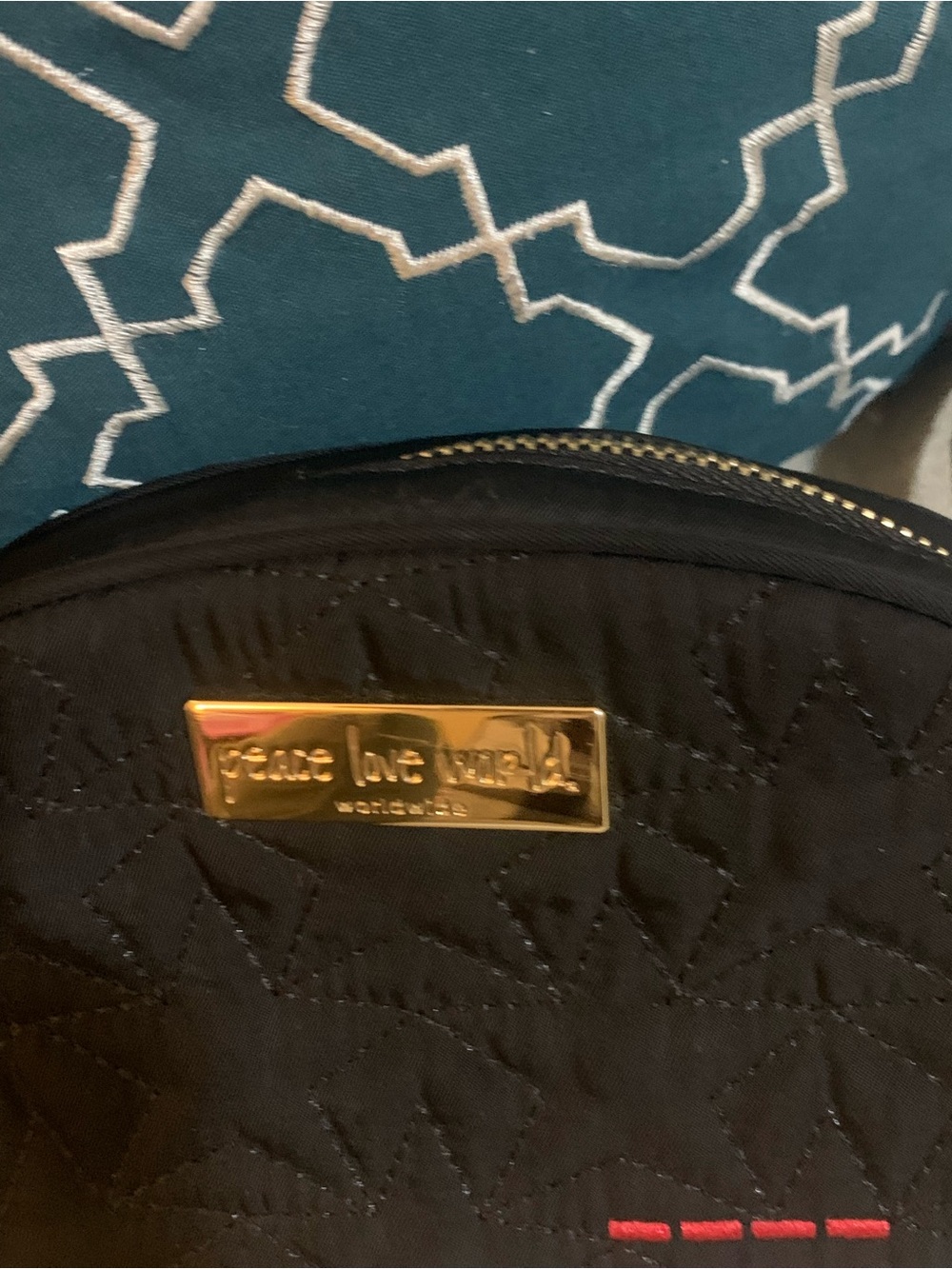 Peace,love, world Belt Bag - Picture 3 of 9
